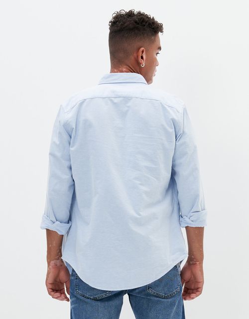 Camisa AE Oxford con botones Slim Fit