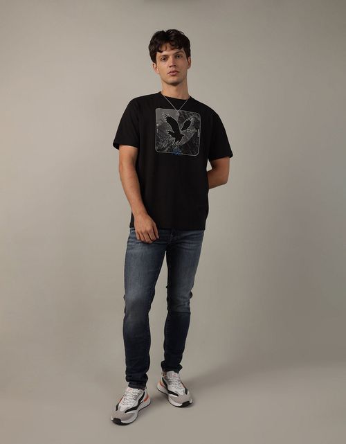 Camiseta Ae gráfica con logo supersuave