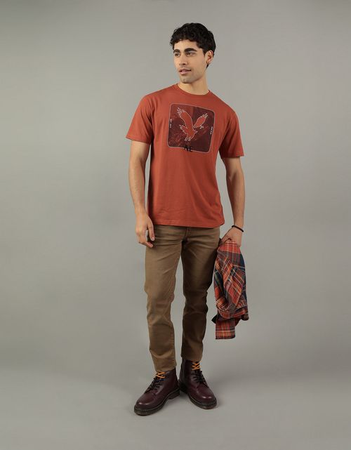 Camiseta Ae gráfica con logo supersuave