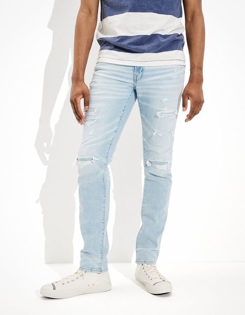 Jean Slim  AE  con parches