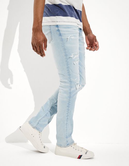 Jean Slim  AE  con parches