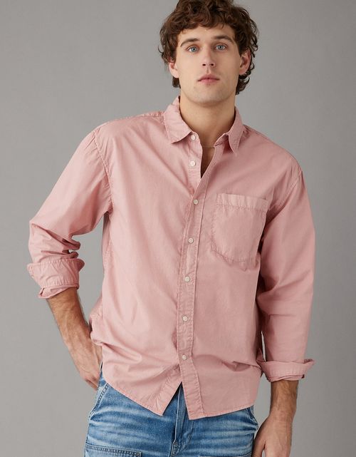 Camisa Ae Oxford con botones