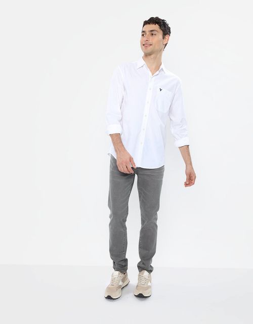 Camisa de botones Ae tipo Oxford
