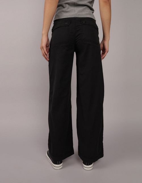 Pantalón Tiro Alto Holgado Mujer AE