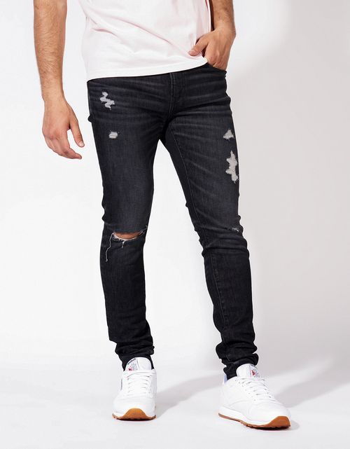 Jeans AE 360 rasgados super ajustados