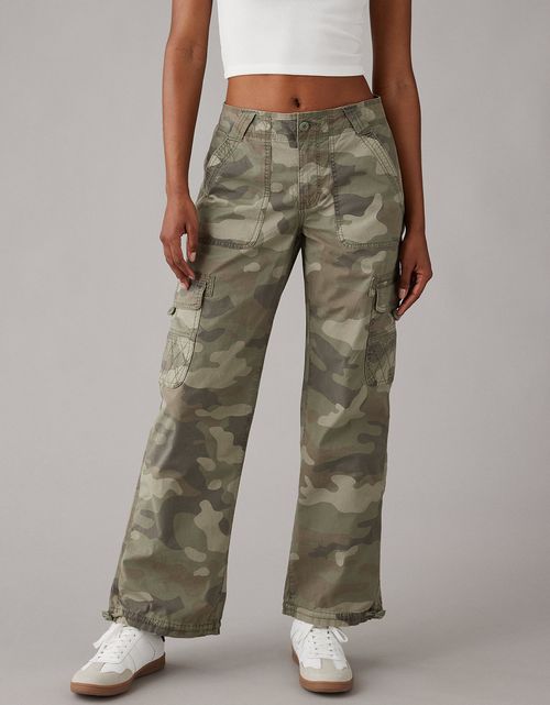 Jogger Aeo tipo cargo camuflado