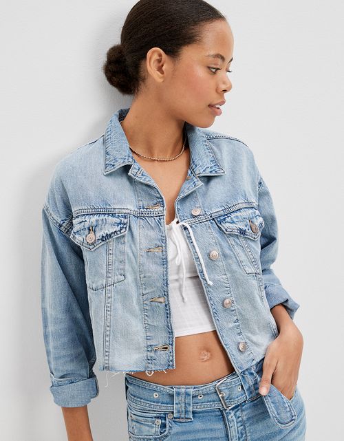 Chaqueta corta AE de denim