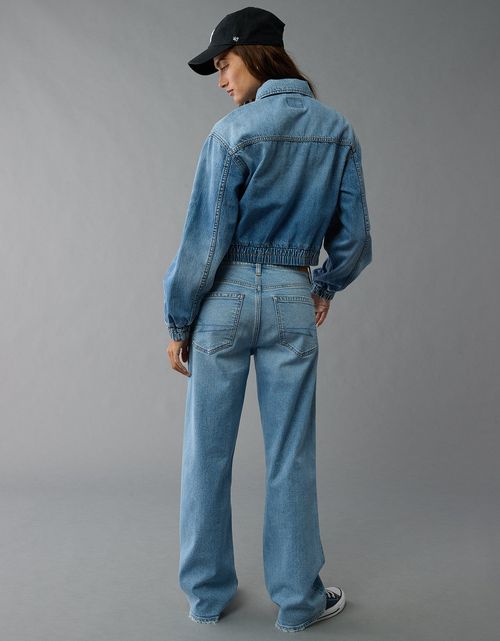 Chaqueta Denim acolchada Mujer AE