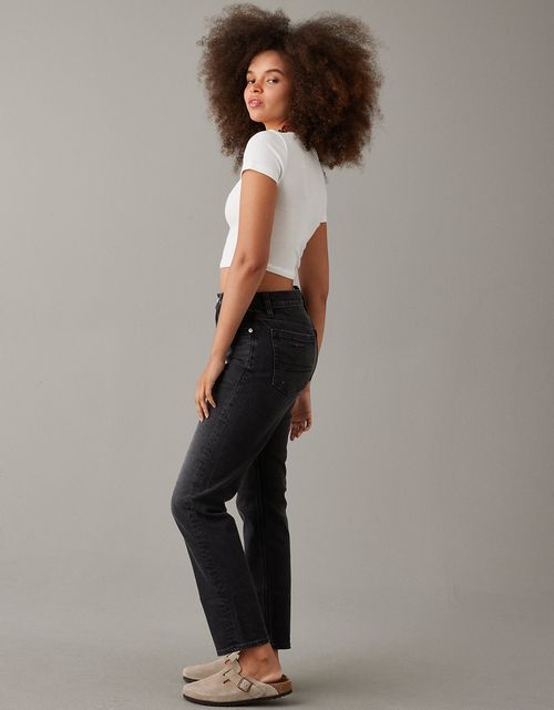 Jean Slim Straight Crop