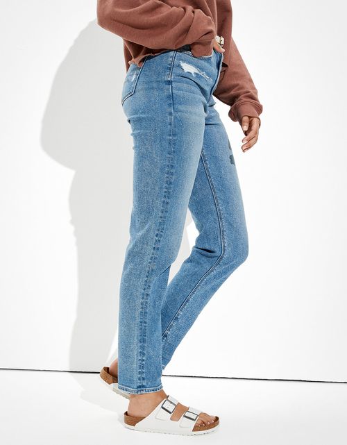 Mom Straight Jean Ae con Stretch