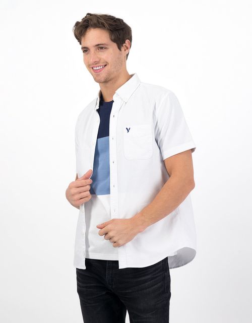 Camisa AE Oxford manga corta