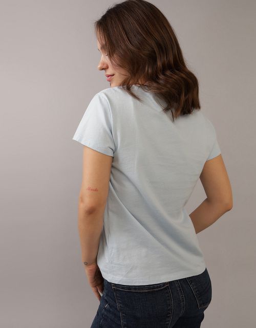 Camiseta Básica Manga Corta Mujer AE