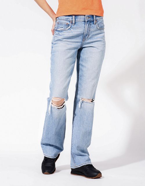 Jean Bootcut AE con rotos de corte recto de los años 90