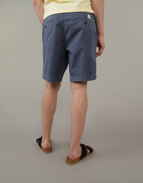 Khaki Short AE Flex 23 c.m. Lived-in