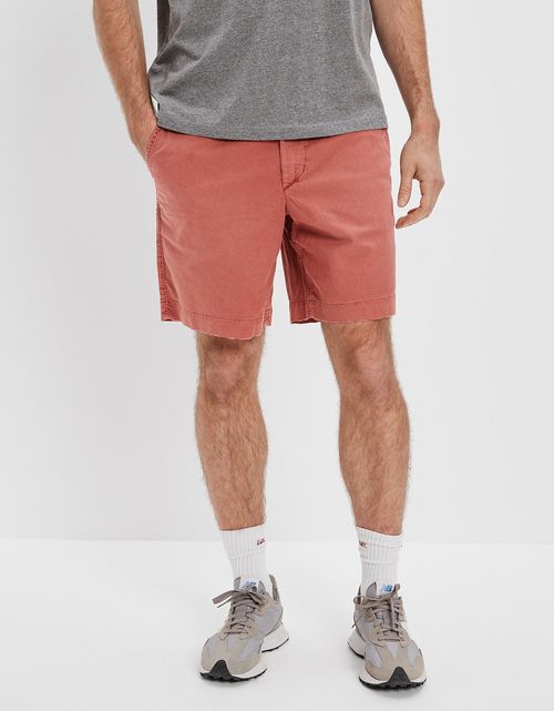 Khaki Short AE Flex 23 c.m. Lived-in