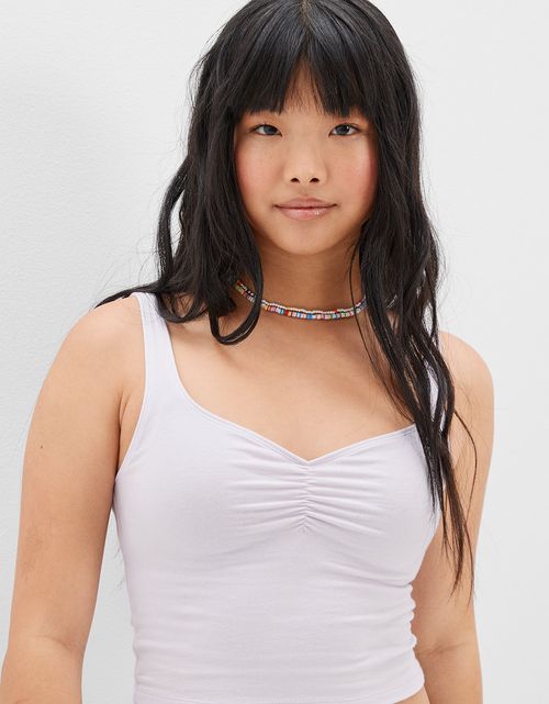 Tank top AE con cincha en el frente