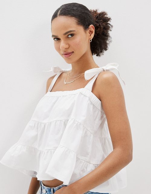 Camiseta AE sin mangas con capas