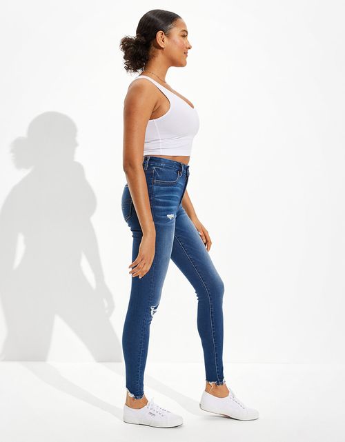 Jegging AE Forever Soft con parches de tiro súper alto