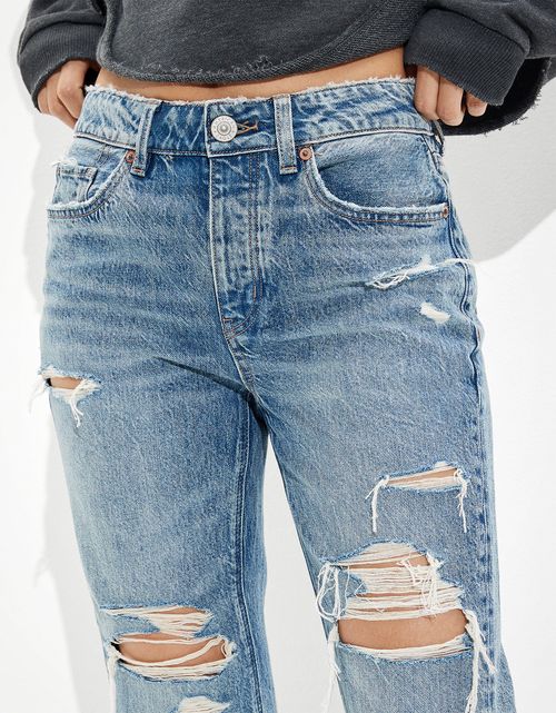 Tomgirl Jean AE con rotos de tiro bajo