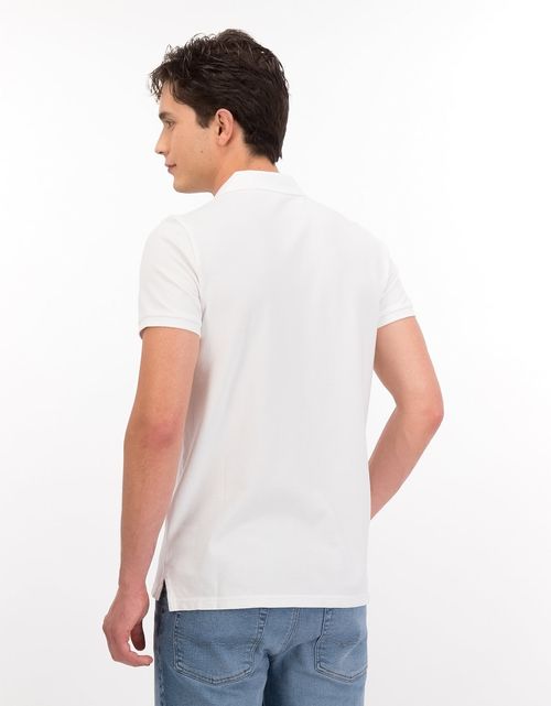 Polo en Tejido Piqué Slim Fit para Hombre
