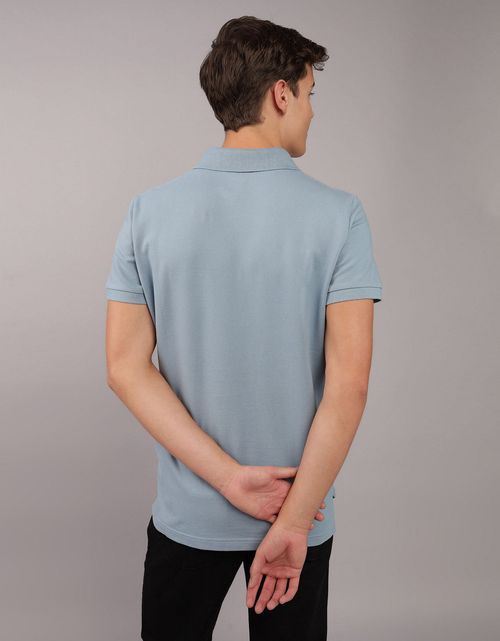 Polo en Tejido Piqué Slim Fit para Hombre