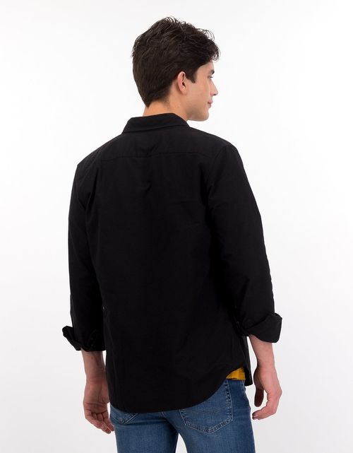 Camisa Slim fit Ae Oxford con botones