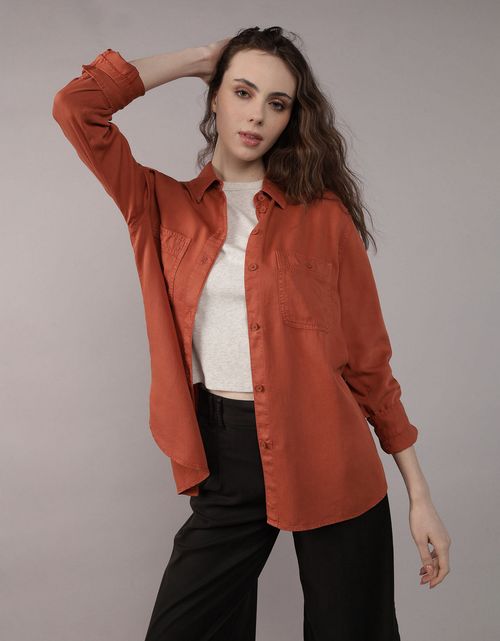 Camisa Manga Larga Mujer AE