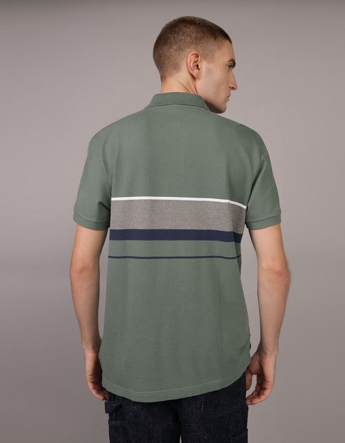 Camiseta Tipo Polo Manga Corta Hombre AE