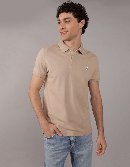 Polo en Tejido Piqué Slim Fit para Hombre