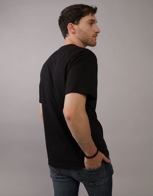 Camiseta con Gráfico Manga Corta Hombre AE