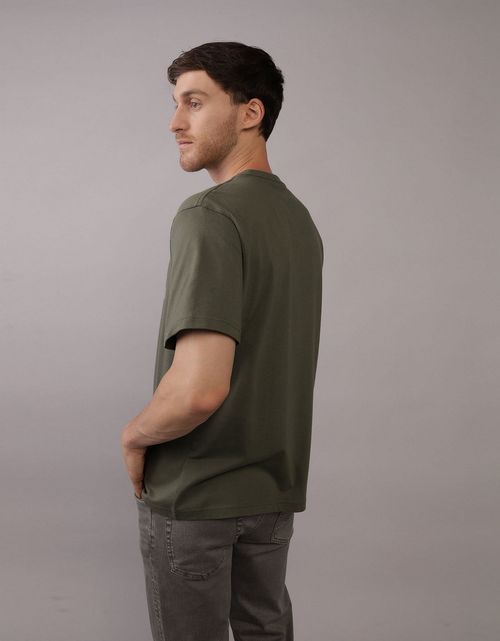 Camiseta con Gráfico Manga Corta Hombre AE