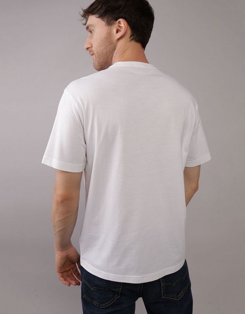 Camiseta con Gráfico Manga Corta Hombre AE
