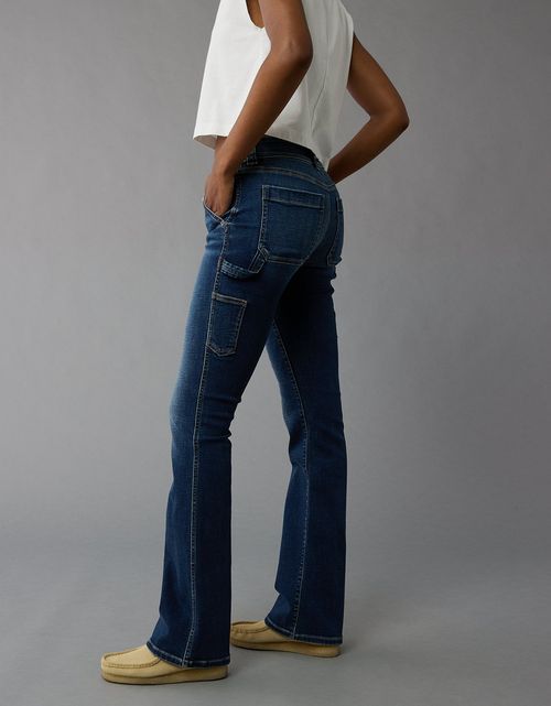 Jean Tiro Bajo Con corte en Bota Mujer AE