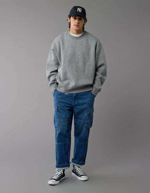 Buzo cuello redondo Manga Larga Hombre AE