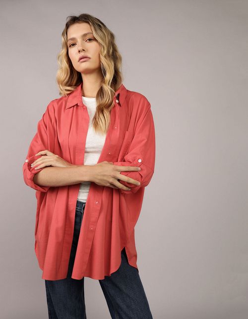 Camisa Manga Larga Mujer AE