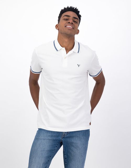 Camiseta Tipo Polo Manga Corta con bordado Hoimbre AE