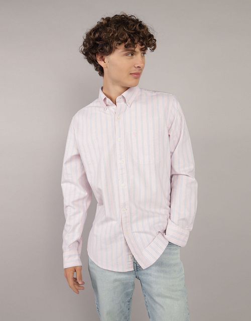 Camisa en Oxford Slim Fit de rayas para Hombre