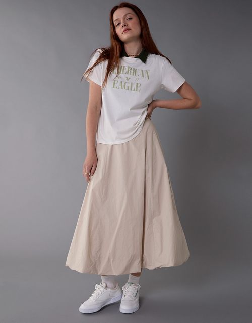 Camiseta con gráfico de mujer AE