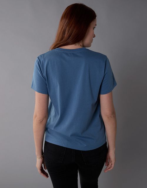 Camiseta con gráfico de mujer AE