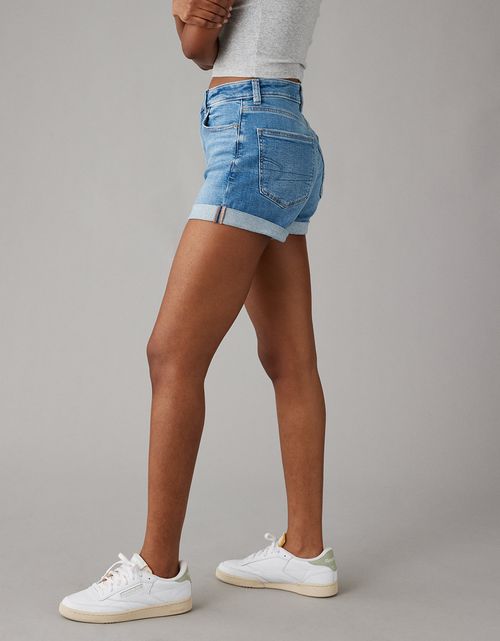 Short Denim Mom con Stretch Mujer AE