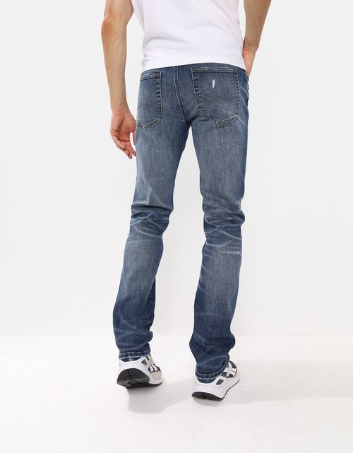 Jean  Slim Straight  con parche interno