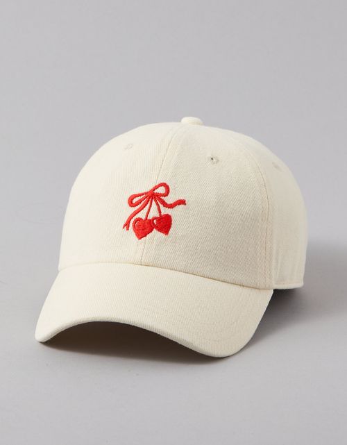 Gorra beisbolera con gráfico de mujer AE