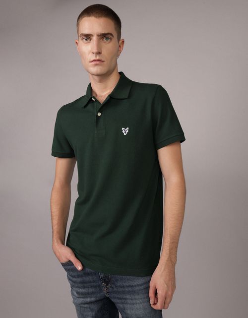 Polo en Tejido Piqué Slim Fit para Hombre
