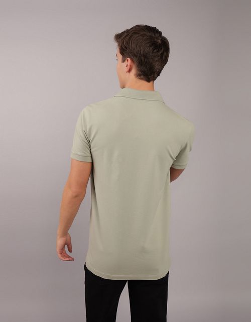 Polo en Tejido Piqué Slim Fit para Hombre