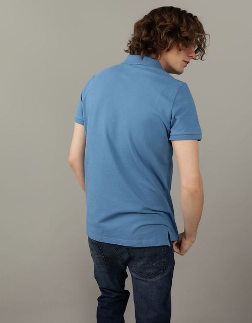 Polo en Tejido Piqué Slim Fit para Hombre