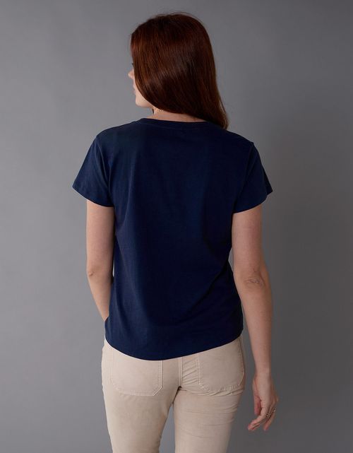 Camiseta con gráfico de mujer AE