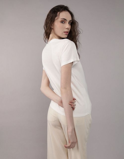 Camiseta con gráfico de mujer AE