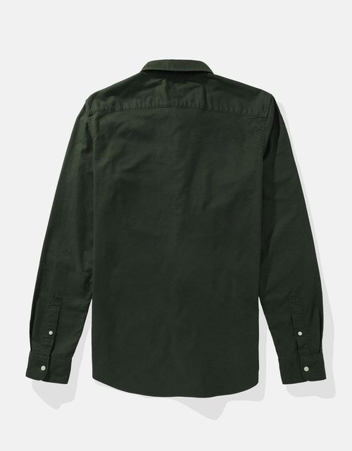 Camisa Slim fit Ae Oxford con botones
