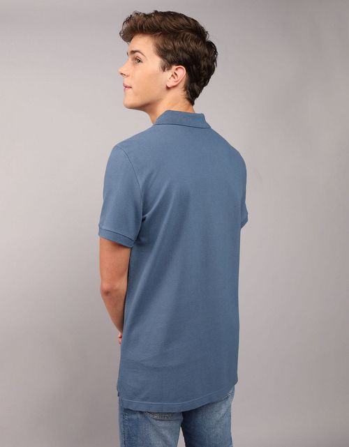 Polo en Tejido Piqué Slim Fit para Hombre