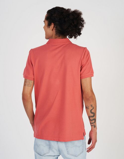 Polo en Tejido Piqué Slim Fit para Hombre